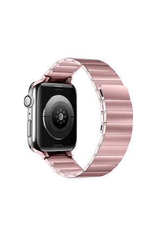 Newface Apple Watch 42mm Kr404 Huks Kordon - Rose Gold Diğer
