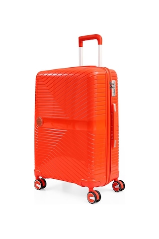 Ççs 5239 Polipropilen Orta Boy Valiz-turuncu Turuncu