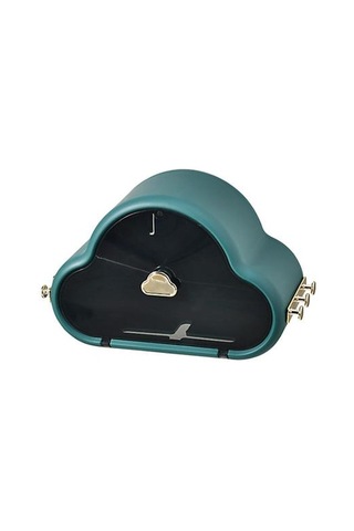 Tuvalet Duvar Asılı Doku Depolama Kağıt Tutucu Kanca Ile Banyo Ev Dekorasyon Yok Yumruklu Bulut Şekilli Dağıtıcı Taşınabilir Tuvalet Kağıdı Sahipleri 16.5 x 12.2 x 11.2 CM