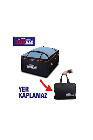 Oto Tavan Bagaj Çantası Portbagaj Araç Üstü Taşıma 350 Lt.