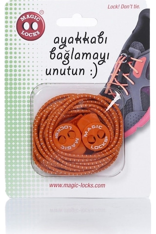 Magic Locks Akıllı Bağcık Yuvarlak Fuşya