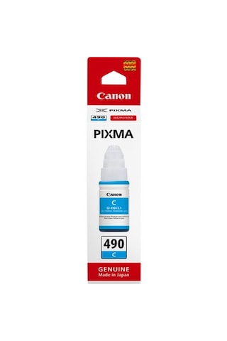 Canon Gı-490  4 Renk Mürekkep Seti Siyah, Mavi, Kırmızı, Sarı - G2400 G2411 G3400 G3411 G4411 Uyumlu