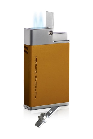 Porsche Design Puro Çakmak 2 Alev Kahverengi P3631 05