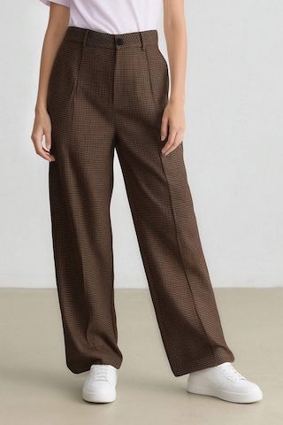 DeFacto Carrot Fit Pensli Pantolon Yüksek Bel Cepli Kısa Paça E0234AX24AUBN225