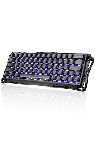 Gravastar Mercury V60 Manyetik Switch Gaming Klavye, Kablolu, İngilizce Q, Onyx Crystal