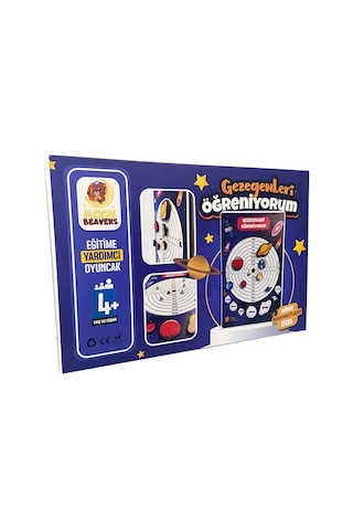 Güneş Sistemimiz Eğitici Öğretici Geliştirici Okula Katkı Okul Öncesi Eğitici Oyuncak Ahşap