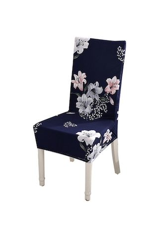 Flybuy Baskılı Yumuşak Süt İpeği Sandalye Kılıfı - Esnek & Koruyucu Koltuk Örtüsü, 38-45cm Boyutlu, Çok Renkli Seçenekler Çok Renkli