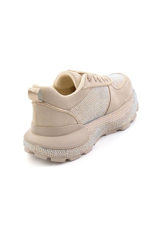 Bambi Bej Renkli Kadın Sneaker K01235003387