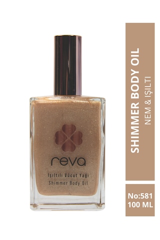 Reva Işıltılı Vücut Yağı Champaigne Shimmer Body Oil 581 100 ML