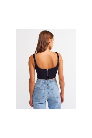 Rouge Basıc Dlv 3793 Korse Top Siyah
