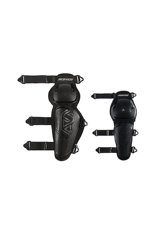 Motoanl Motosiklet Dizlik Dirseklik Takım Ergonomik Lüx Bacak Ve Kol Koruma Motorcu Set Siyah