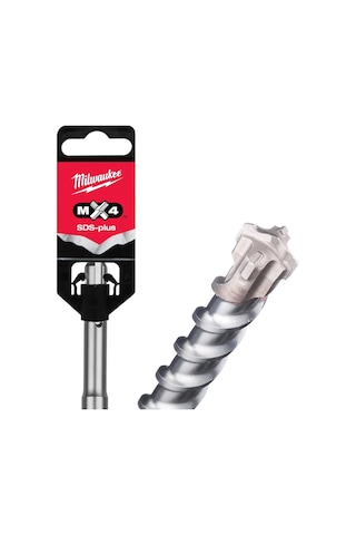 Milwaukee 5,5x165 MM SDS-Plus MX4 Beton Matkap Ucu - 4 Elmas