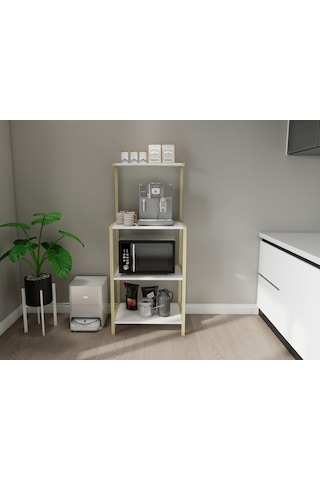 Sali Kahve Köşesi Çok Amaçlı Mutfak Mikrodalga Dolabı