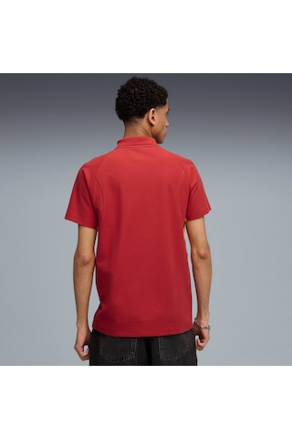 Puma Galatasaray Evostrıpe Erkek Polo 782905 01 KIrmızı