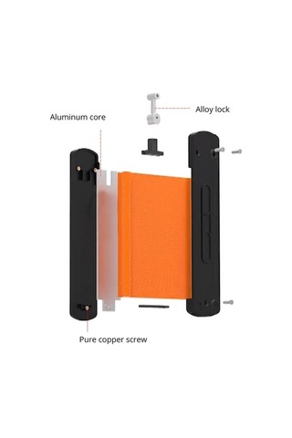 Pazly 10 İnç + Düz Cetvel + Kalem + Tornavida Metal Profil Kontur Kilitli Diğer