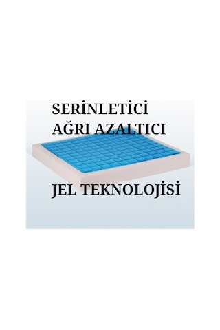 Softlife Visco Jelli Oturma Minderi. Memory Foam Ortopedik Minder