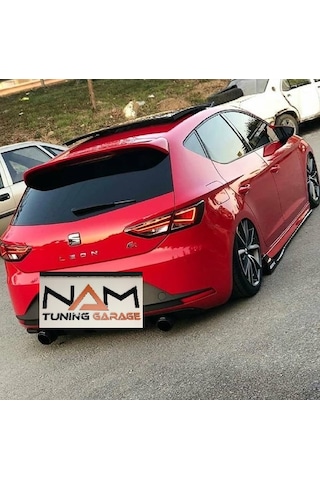 Seat Leon Yarasa Ayna Kapağı Parlak Siyah