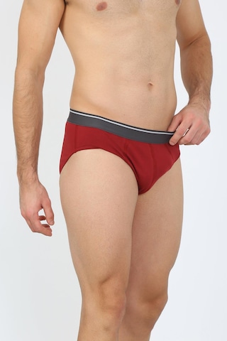 İbrahim Burak Etiler Collection Moda Çizgi Erkek Pamuk 3lü Siyah Bordo Gri Likralı Slip 40125 Çok Renkli