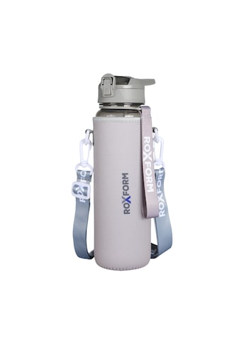 Roxform 1100 Ml Gri Premium Suluk Matara Bpa & Bps İçermez, Kılıflı Ve Sızdırmaz Gri