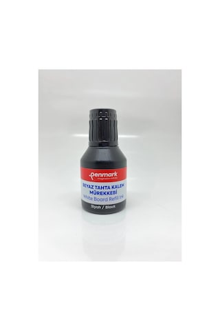 Beyaz Tahta Kalem Mürekkebi 30ml Siyah Diğer