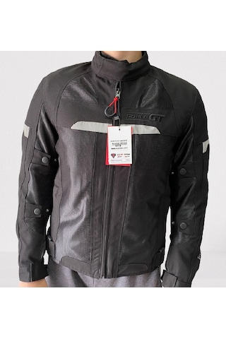 Forte Gt Inferno Kadın Motosiklet Montu 4 Mevsim Siyah Renk