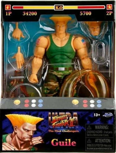 Jada Street Fighter 2 Guile Figür