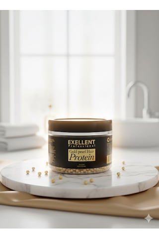 Exellent Professıonal Gold Pearl Hair Protein