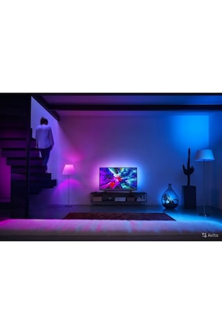 8875 Sese Duyarlı Led Ambiyans Tv Arkası & Dekoratif Aydınlatma / Usb Tak Çalıştır / Uzaktan Kumanda Diğer