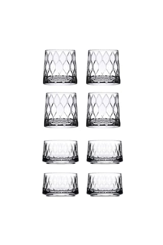 Paşabahçe Leafy Bardak - Çerez Takımı 8 Parça 420194-530166