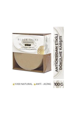 Black Shine Bs Saç Dökülmelerine Karşı Kolajen Katkılı Katı Şampuan 100 G