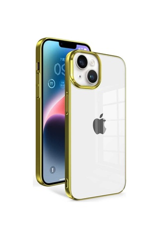 Zeyline Apple Uyumlu iPhone 14 Plus Zore Sun Kapak-gold