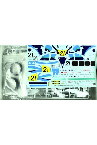 Hasegawa 21708 1/12 Ölçek, Yamaha Yzr500 1989 Limited Edition Motosiklet Plastik Model Kiti