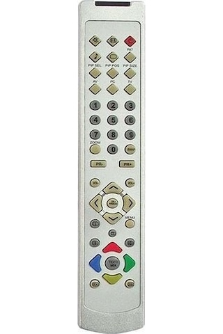 Arçelik Uyumlu - Beko Lcd Uzun UK Tv Kumandası