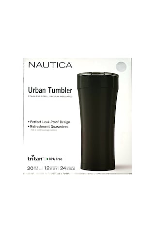 Nautica Urban Tumbler Termos Siyah 591 ML Siyah