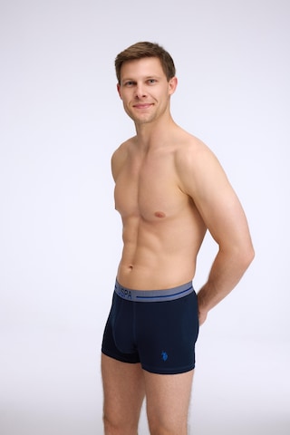 U.S. Polo Assn. Erkek Lacivert 3 Lü Boxer Lacivert