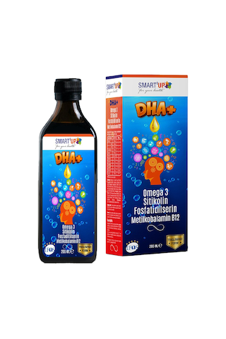 Smart Up Dha + Omega Şurup 200 ML