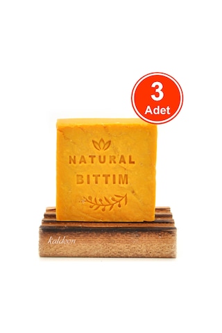 Bıttım Yağı Sabunu El Yapımı Doğal 120 G x 3 Adet