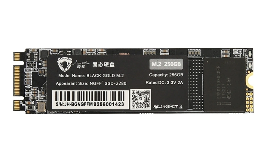 Sones Jinghai M.2 Ngff Ssd Dizüstü Bilgisayar Masaüstü Katı Hal Sürücüsü, Kapasite: 256 Gb