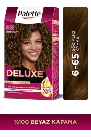 Palette Deluxe Kit Saç Boyası 6 - 65 Göz Alıcı Kahve
