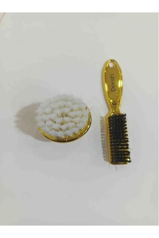 Smp Fade Fırça 2 Li Set Ense Fırçası Berber Golt Set
