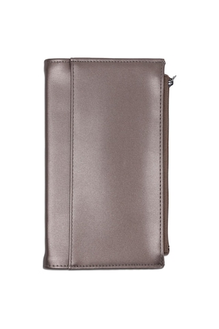 Victoria's Journals Zipco 9.6x16.6 96 Yaprak Çizgili Defter Altın 7180 Kahverengi