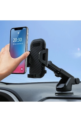 Ally 2in1 Torpido Üstü Teleskopik Ve Ya Havalandırma Araç Telefon Tutucu- 5775 1