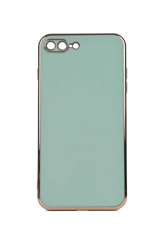 Apple Uyumlu iPhone 7 Plus Kılıf Zore Bark Kapak Light Green