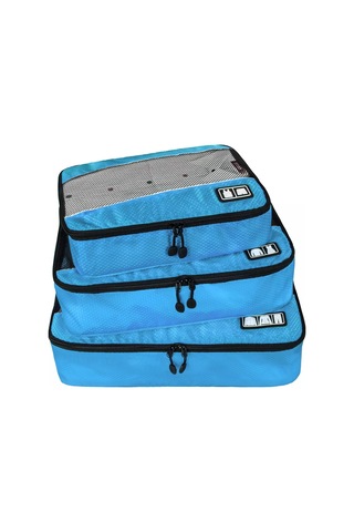 Travel Seyahat Kıyafet Organizatörleri, 3 Çanta, Mavi 239522272 Açık Mavi