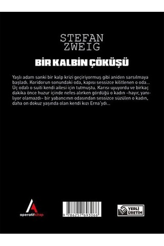 Bir Kalbin Çöküşü - Stefan Zweig - Cep Boy Aperatif Tadımlık Kita