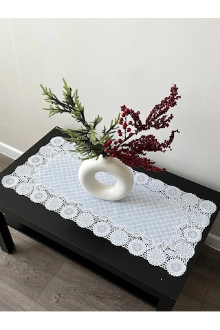 Best Price 34 Beyaz Dikdörtgen Masa Bezi 277597836 Beyaz