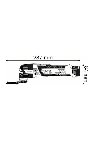 Bosch GOP 12V-28 Akülü Metal Kesme Çok Amaçlı Alet (Akü ve Şarj Dahil Değildir) - 06018B5001