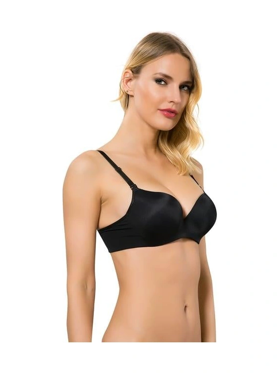 Belvü Double Push-up Sütyen Siyah 1140 Siyah