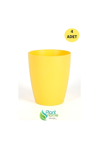 Dekoratif Sarı Orkide Saksısı - 4 Adet Set -12 Pot Üretim Saksısına Uygun Kaliteli Ürün