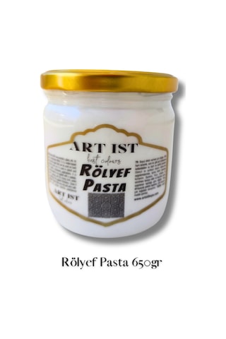 Rölyef Pasta 650gr - Ahşap, Taş Tozu, Hobi, Dıy Rölyefpasta650